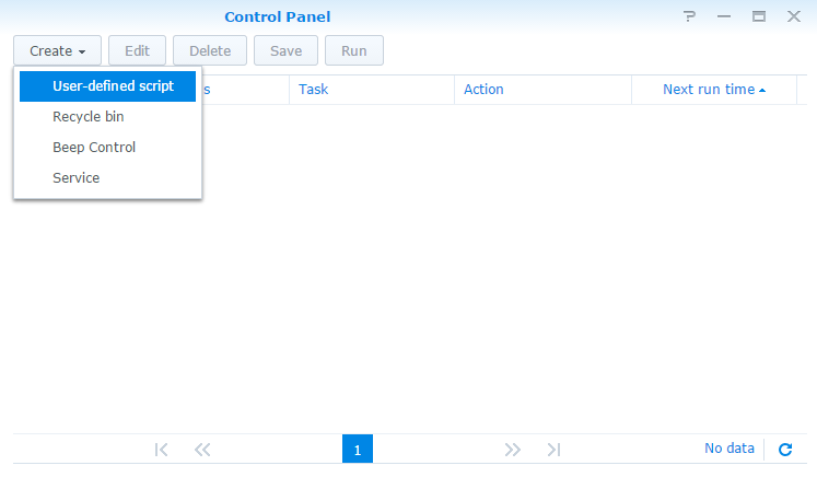 synology taakplanner 01