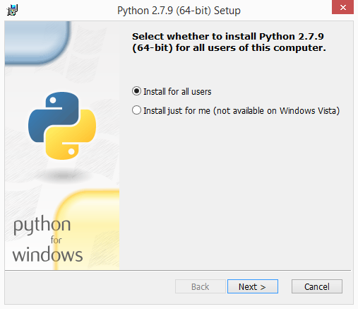 python 2.7.x installatie windows 01