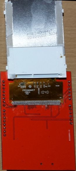 MCUFriend 2.4 inch LCD Shield - ST77xx driver (0x7777) - binnenkant