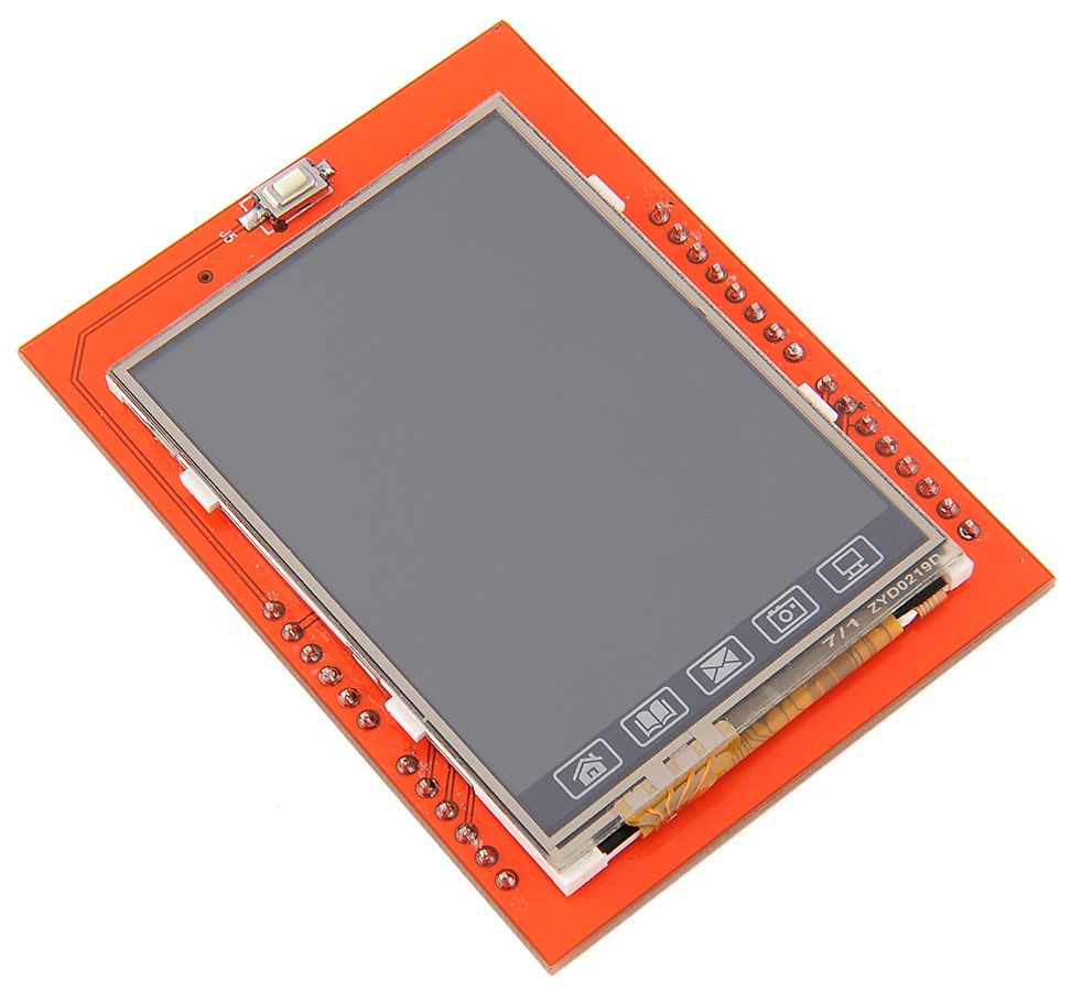 Elección Ojalá Treinta Arduino Shield - 2.4" TFT LCD Touch