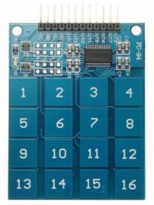 Keypad 4x4 aanraakgevoelig (TTP229)