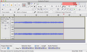 can audacity install the optional ffmpeg library