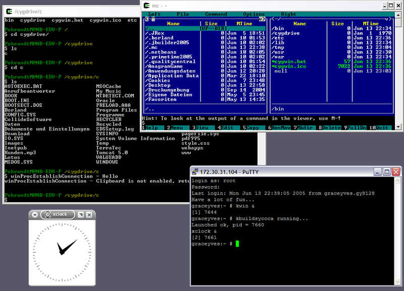 Cygwin X11 rootless WinXP
