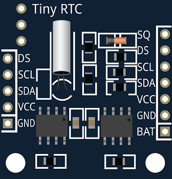Tiny RTC - DS1307 Breakout Board
