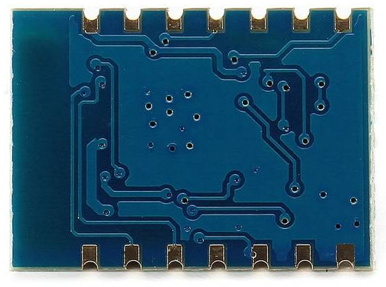 ESP8266 WiFi module ESP-03 onderkant