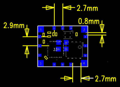 ESP8266 WiFi module ESP-06 schema 01