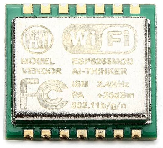 ESP8266 WiFi module ESP-08 bovenkant