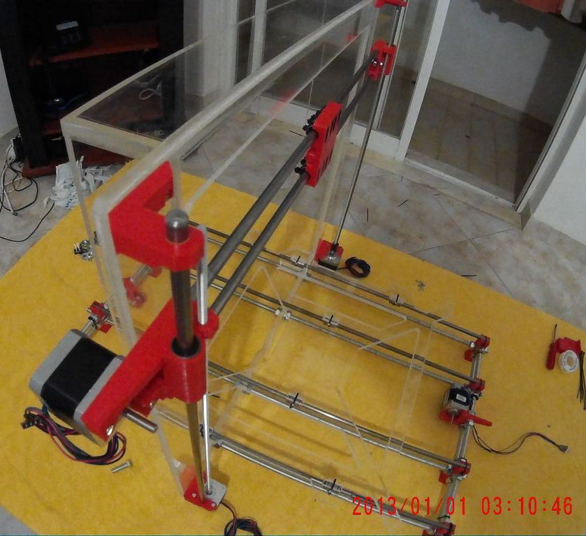 Prusa i3 Mega The Z Axis Guide and Transmission System 01