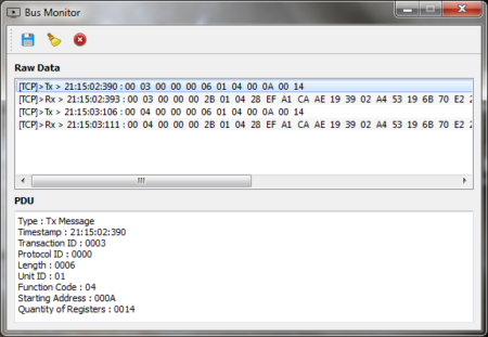 Modbus Software - QModMaster (Windows)