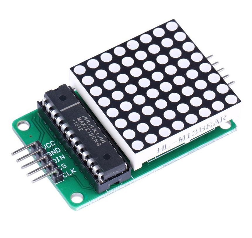 Arduino Led Matrix Display 8x8 Dots Max7219