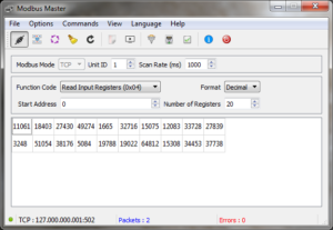 Modbus Software - QModMaster (Windows)