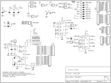 Arduino Shield - USB 2.0 Host shield