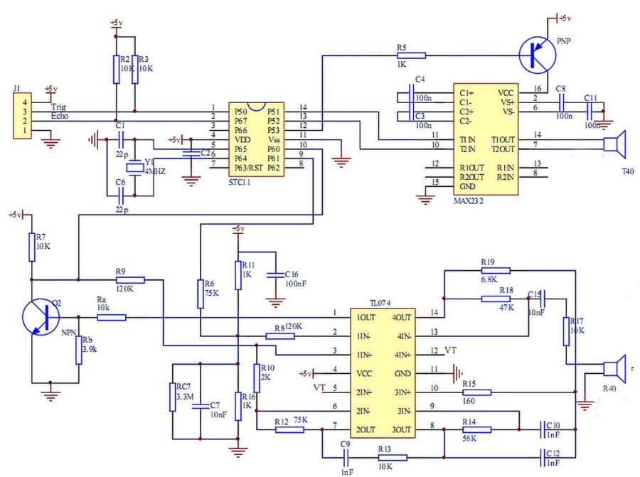 Hc Sr04 Sensor Circuit Diagram 0735