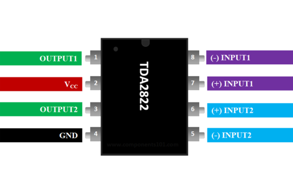 Tda2822 Pinout