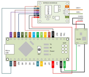 Arduino - CAN Bus communication